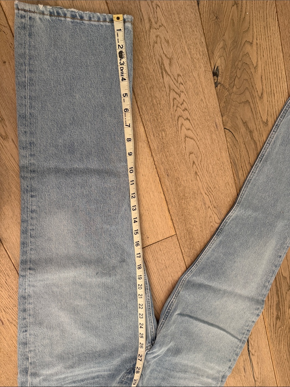 NWT Agolde Riley High Rise in Dimension - Size 30 - Picture 9 of 9